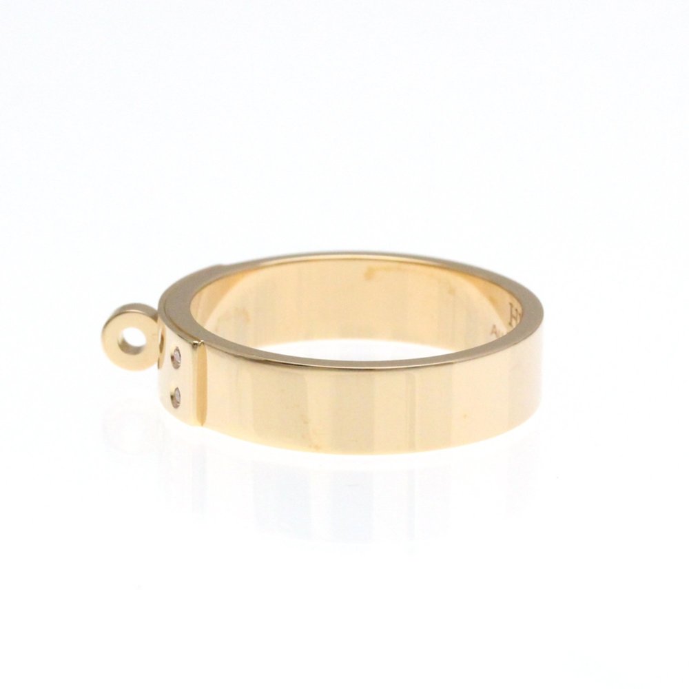 Hermes Kelly Diamond Ring Pink Gold (18K) Fashion Diamond Band Ring Pink Gold - Picture 2 of 10